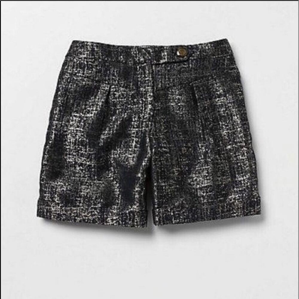 Anthropologie Coquille Shimmering Street Shorts